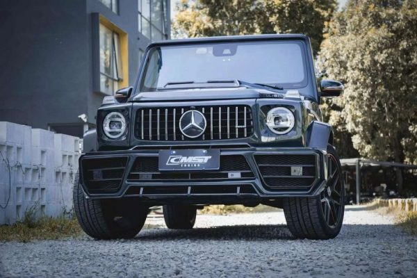 CMST Tuning Partial Carbon Fiber Front Bumper & Splitter for Mercedes-Benz G63/G550/G500 W463A (2019-2022) - Image 6