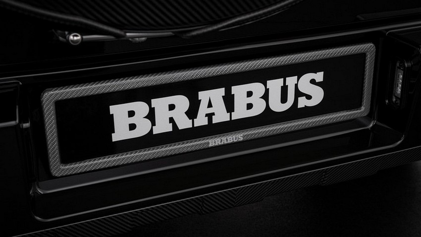 BRABUS Carbon License Plate Holder for G-Wagon MY25-on W465