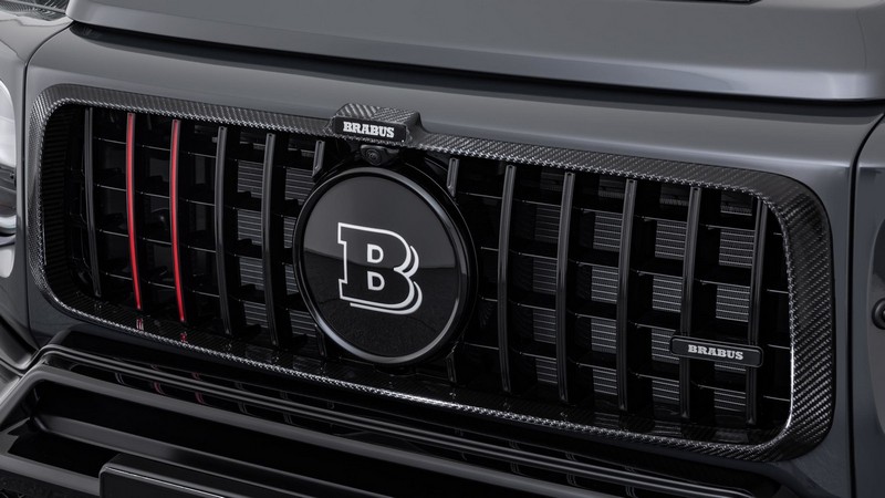 BRABUS Carbon Radiator Grille Attachment for Mercedes G550/G63 AMG W465 - Image 2