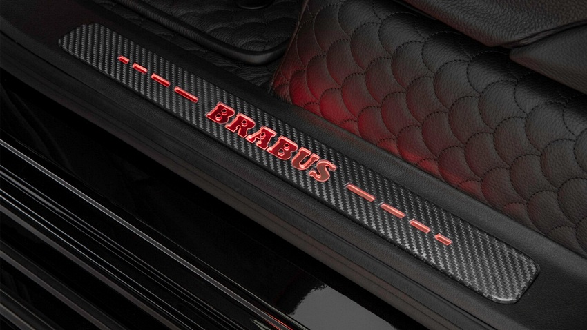 BRABUS Carbon Scuff Plates (5-Piece Set) for G-Wagon MY25-on W465