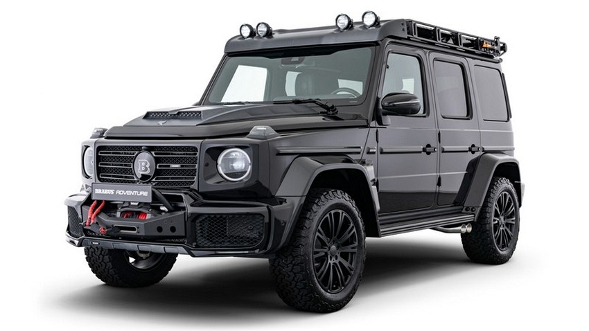 BRABUS Carbon Wind Deflector with LED Headlights for G-Wagon MY25-on W465