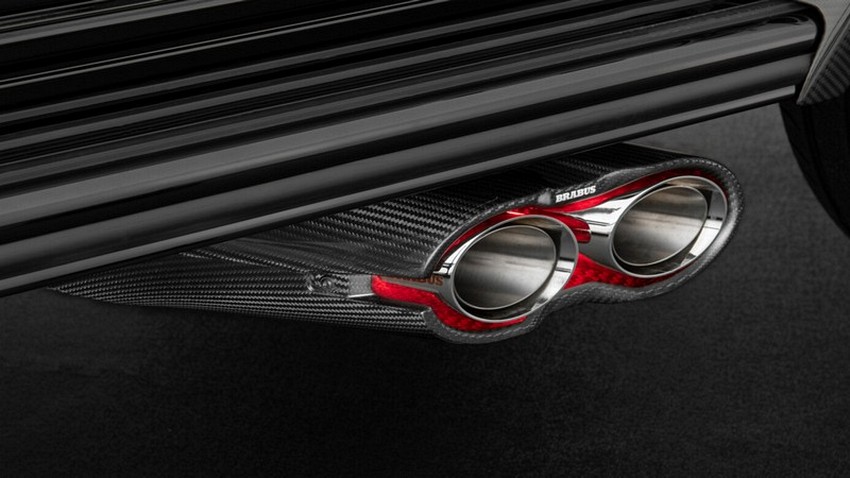 BRABUS Illuminated Sports Exhaust System for G-Wagon MY25-on W465