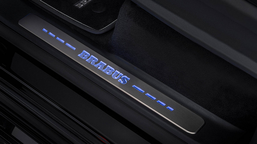 BRABUS LED Scuff Plates for G-Wagon G550/G63 AMG W465 - Image 2
