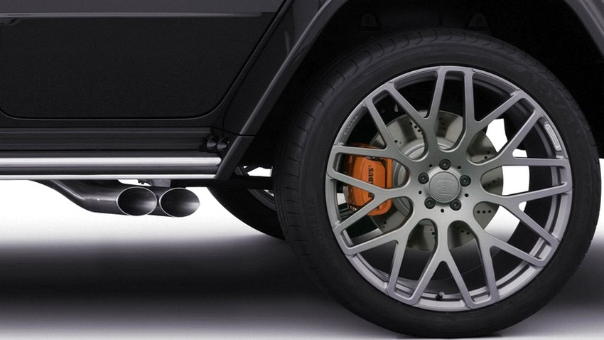 BRABUS Sport Exhaust System with Actively Controlled Flaps for G-Wagon MY25-on W465