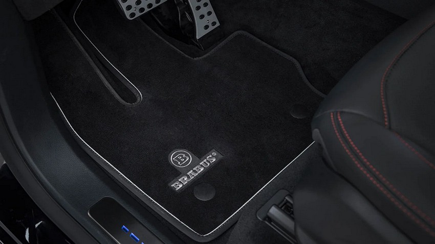 BRABUS Velour Floor Mats for G-Wagon G550/G63 AMG W465