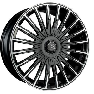 BRABUS 24″ Monoblock ZV “Platinum Edition” Wheel A-Pillar for Mercedes G550/G63 AMG W465