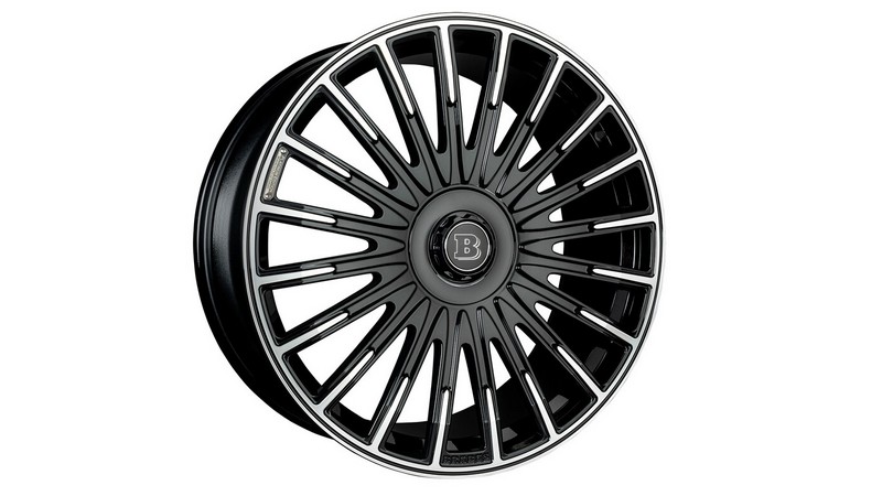 BRABUS 24″ Monoblock ZV “Platinum Edition” Wheel A-Pillar for Mercedes G550/G63 AMG W465
