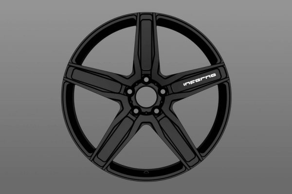 TopCar 23" Forged Inferno Wheels for G-Wagon W465 Inferno Light Pack (2025) - Image 3