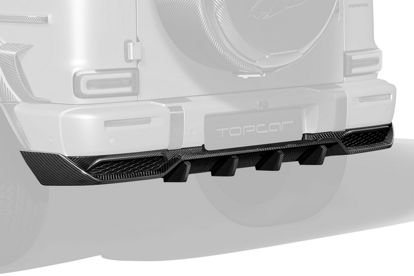TopCar Carbon Add-On Diffuser for G-Wagon MY 25-on W465 - Image 4