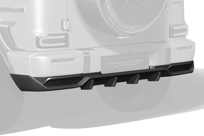 TopCar Carbon Add-On Diffuser for G-Wagon MY 25-on W465 - Image 3