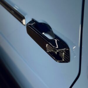 TopCar Door Handles, 5-Piece Set in Visible Carbon Fiber for G-Wagon W463A – Inferno Light Pack (2025)