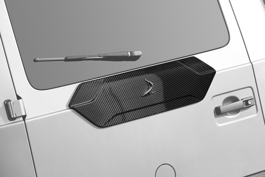 TopCar Carbon Pad on the 5th Door Diamond Style for G-Wagon MY 25-on W465 - Image 2