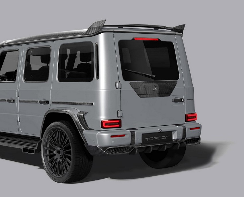 TopCar Carbon Pad on the 5th Door for G-Wagon MY 25-on W465 - Image 2