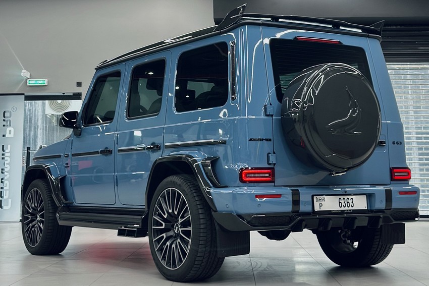 TopCar Carbon Add-On Diffuser for G-Wagon MY 25-on W465