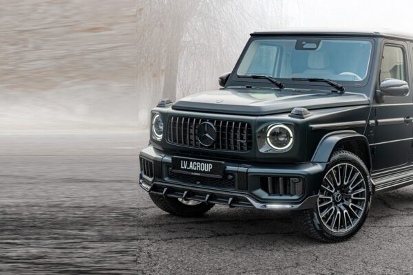 TopCar Carbon Front Lip with LED for G-Wagon MY 25-on W465 - Image 4
