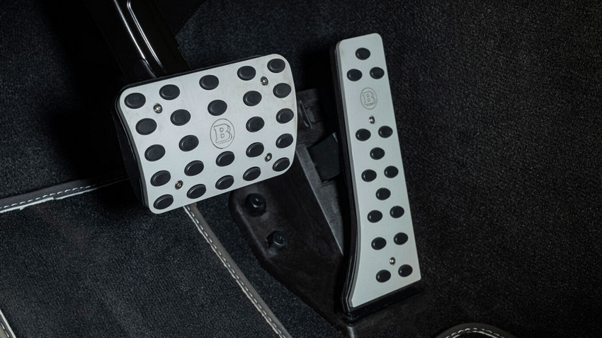 BRABUS Aluminum Pedal Pads for G-Wagon MY25-on W465
