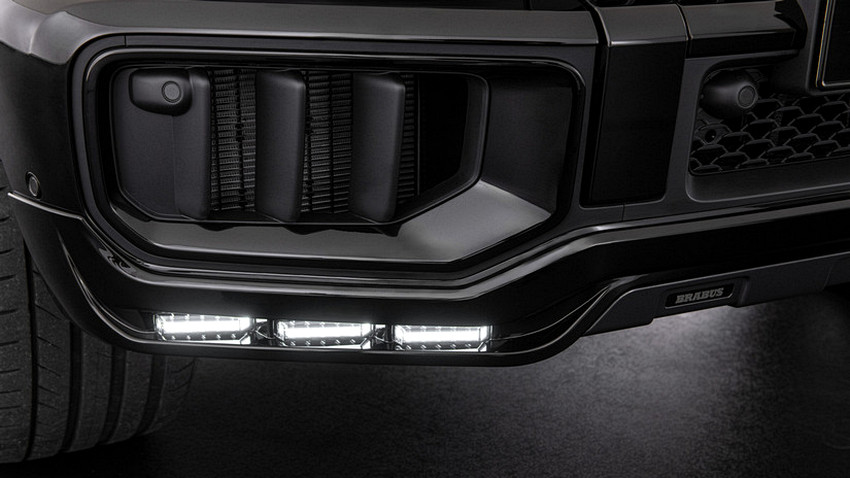 BRABUS Front Fascia Attachment with LED Position Markers for G-Wagon MY25-on W465