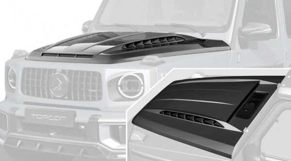 TopCar Carbon Engine Bonnet Aero Style for G-Wagon MY 25-on W465 - Image 2