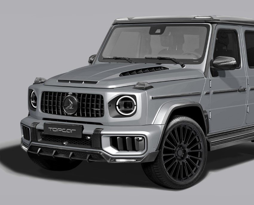 TopCar Carbon Engine Bonnet for G-Wagon MY 25-on W465