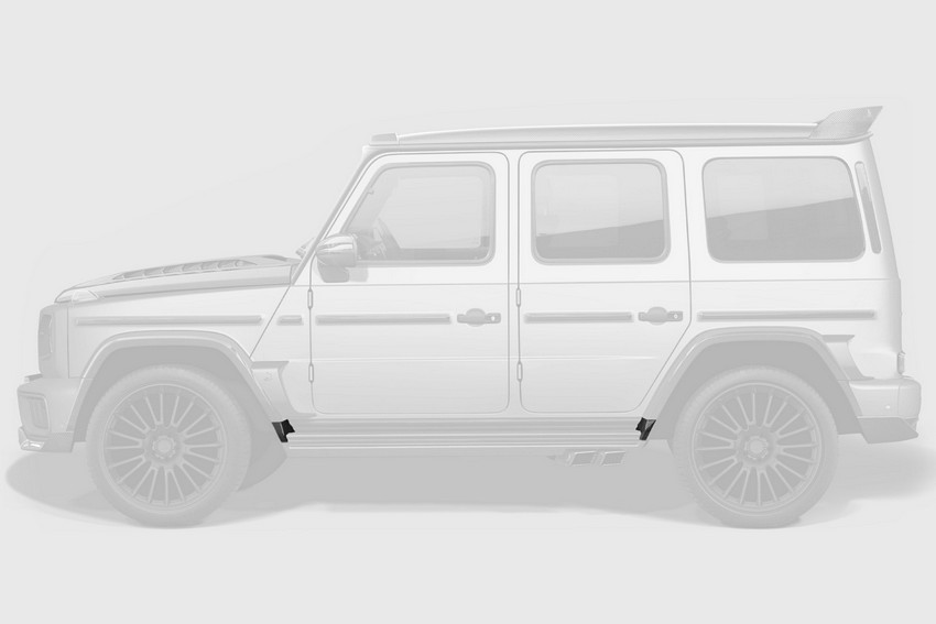 TopCar Carbon Front & Back Parts Sills – 4-Piece Set for G-Wagon MY 25-on W465 - Image 2