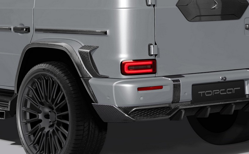 TopCar Carbon Side Panel – 2-Piece Set for G-Wagon MY 25-on W465