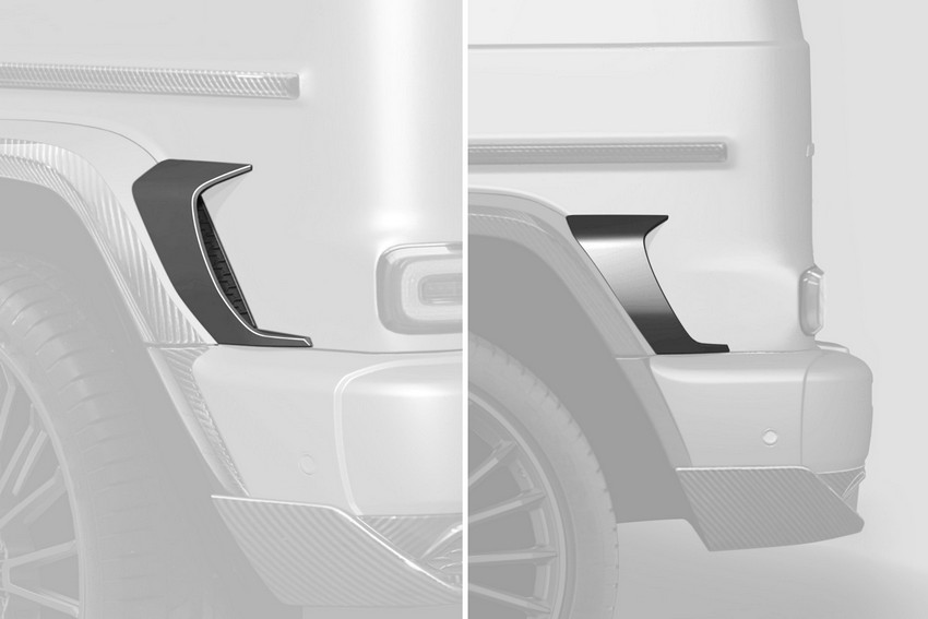TopCar Carbon Side Panel – 2-Piece Set for G-Wagon MY 25-on W465 - Image 5
