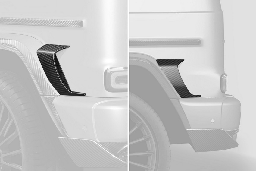 TopCar Carbon Side Panel – 2-Piece Set for G-Wagon MY 25-on W465 - Image 4