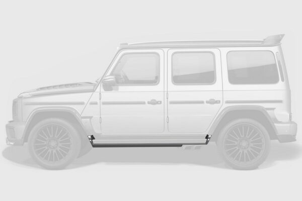 TopCar Carbon Side Sills, 6-Piece Set for G-Wagon MY 25-on W465 - Image 2