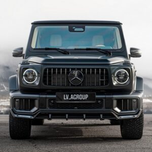 TopCar Carbon Front & Rear Bumper Moldings – 4-Piece Set for G-Wagon MY 25-on W465