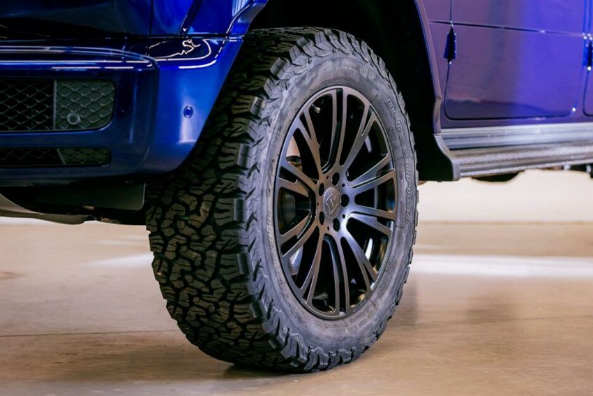 BRABUS Monoblock Alloy Wheels – 9.5x20 ET60 Matte Black Set – Fits G-Wagon W463, W463A, 4x4²