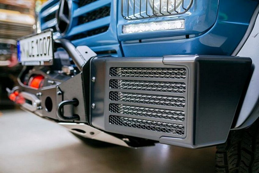 LeTech Heavy-Duty Winch Mount for Mercedes G-Wagen W463 (2015+) – Frame-Mounted, Radiator-Safe Design