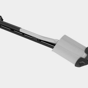 LETECH QuickMount Shovel Holder – Lockable Roof Rack Mount for Fiskars Telescopic Shovel (G-Wagon)