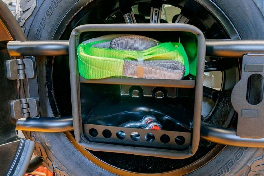 LeTech Spare Wheel Holder Storage Compartment – G-Wagon W463A / W465 (2018+) - Image 2