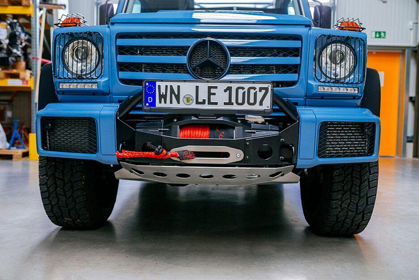 LeTech Heavy-Duty Winch Mount for Mercedes G-Wagen W463 (2015+) – Frame-Mounted, Radiator-Safe Design - Image 2