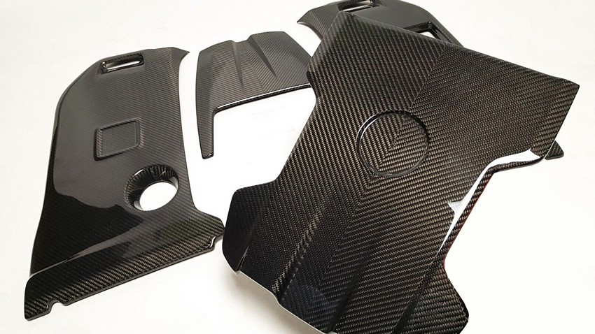 Carbon Fiber Engine Covers for 2019-2024 Mercedes-Benz AMG G63 W463A / W464 - Image 3