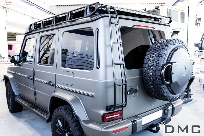 DMC Adventure Flat Roof Plate Kit fits 2019–2024 W463A/W464 AMG G63 & G550 - Image 4