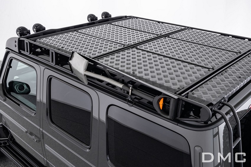 DMC Adventure Flat Roof Plate Kit fits 2019–2024 W463A/W464 AMG G63 & G550 - Image 2