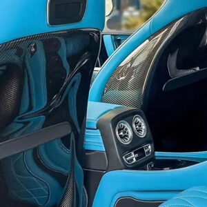 DMC Carbon Fiber Rear Seat Covers – Fits 2019–2024 Mercedes-AMG G63 W463A/W464 G-Wagon