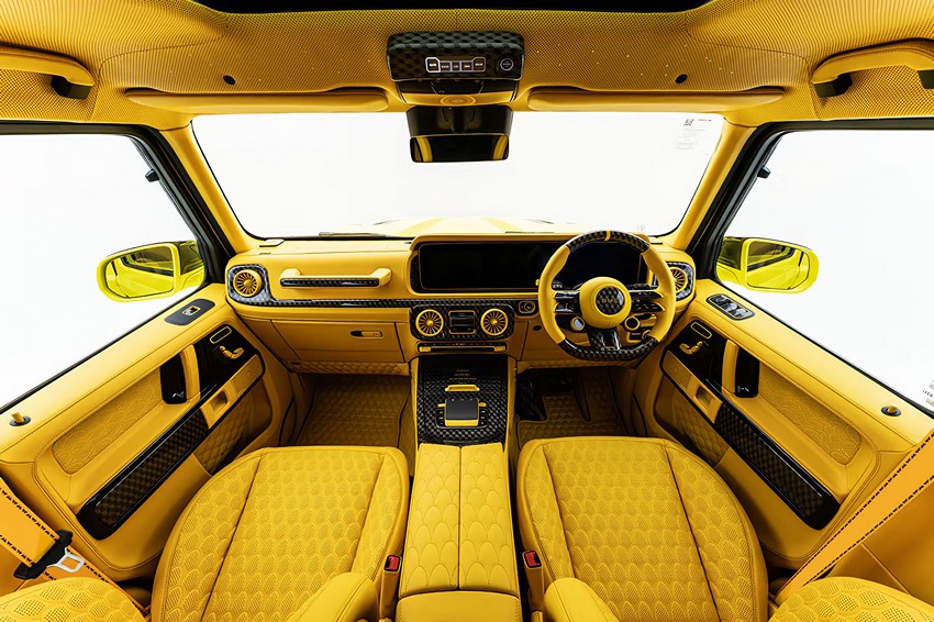 DMC Forged Carbon Fiber Interior Kit – For 2025+ Mercedes G-Wagon G63 & G500