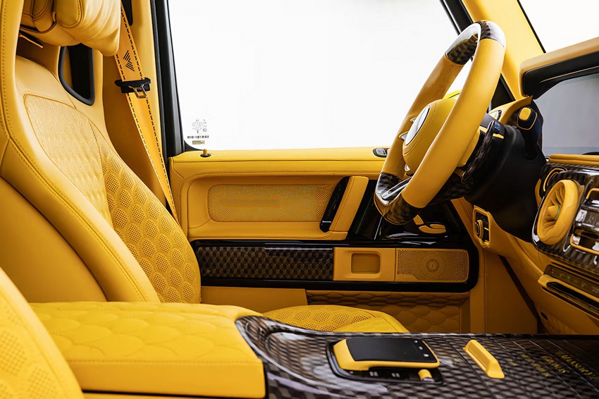 DMC Forged Carbon Fiber Interior Kit – For 2025+ Mercedes G-Wagon G63 & G500 - Image 2