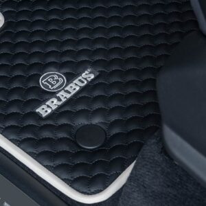 BRABUS Quilted Leather Floor Mats (Set of 5) for Mercedes G-Wagon W463A AMG G63 4x4²