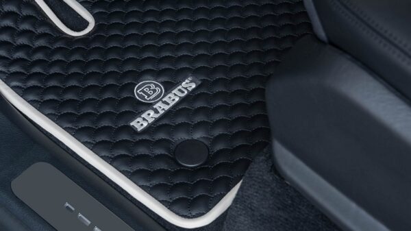 BRABUS Quilted Leather Floor Mats (Set of 5) for Mercedes G-Wagon W463A AMG G63 4x4²