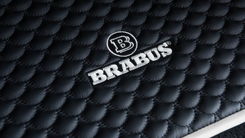 BRABUS Quilted Leather Trunk Mat for Mercedes G-Wagon 2021-2024 W463A