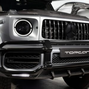 TopCar Front Lip, Visible Carbon Fiber for 2022–2024 Mercedes-Benz G 63 AMG 4×4² (W463A)