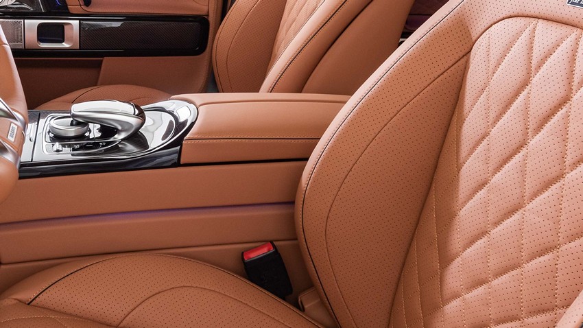 BRABUS Completion Package: Leather Steering Wheel & Dashboard – 2021–2024 Mercedes G-Wagon W463A - Image 4