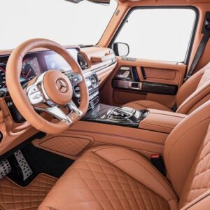 BRABUS Leather/Alcantara Interior for 2021–2024 Mercedes G-Wagon W463A