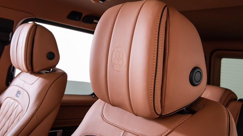 BRABUS Leather/Alcantara Interior for 2021–2024 Mercedes G-Wagon W463A - Image 4