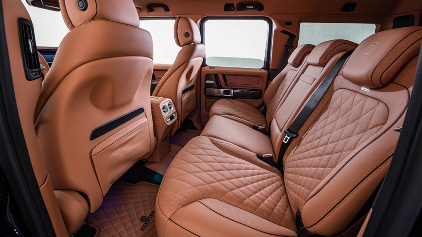 BRABUS Leather/Alcantara Interior for 2021–2024 Mercedes G-Wagon W463A - Image 3