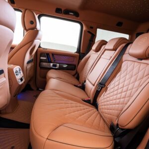 BRABUS Leather-Trimming for A-, B-, C-, and D-Pillars – 2021–2024 Mercedes G-Wagon W463A