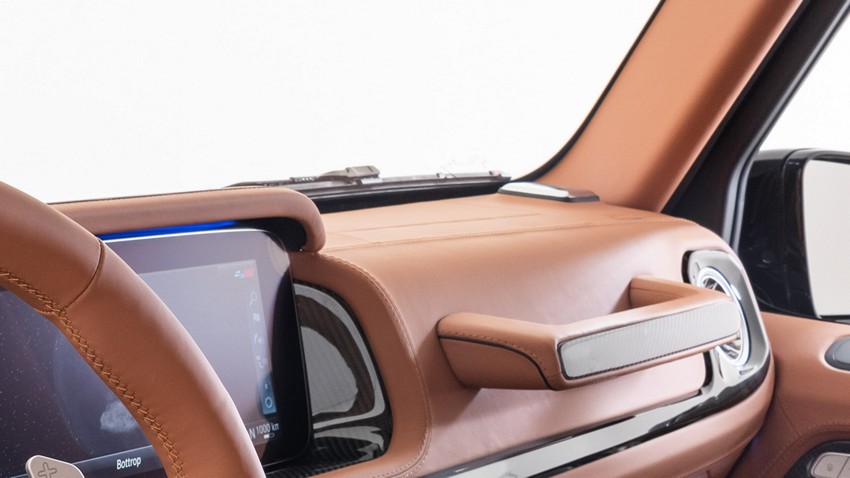 BRABUS Completion Package: Leather Steering Wheel & Dashboard – 2021–2024 Mercedes G-Wagon W463A - Image 2